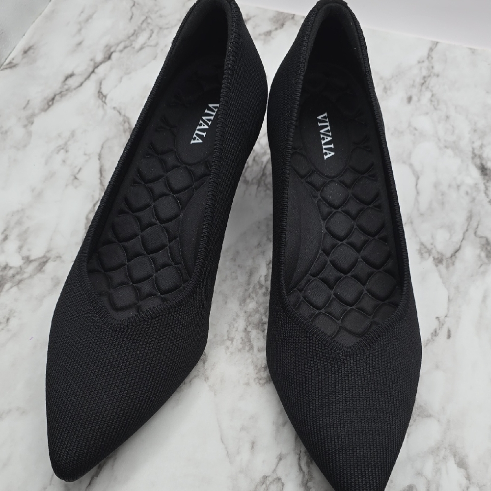 VIVAIA Classic Black Women's Heels